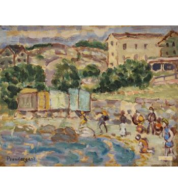 Beach And Village
