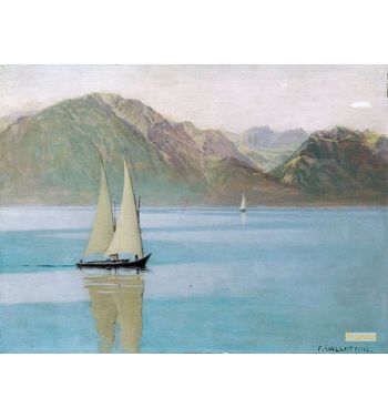 Boat On Lake Geneva, 1892