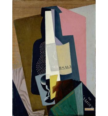 Still Life With Marsala Bottle