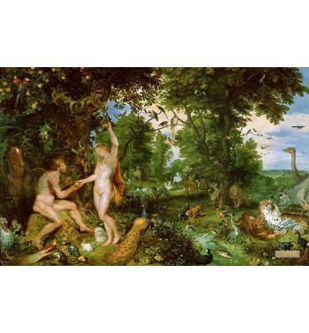 Garden Of Eden With The Fall Of Man