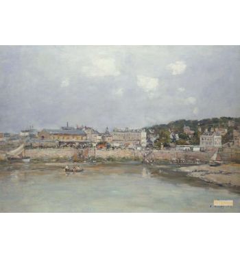 The Harbour At Trouville 1884