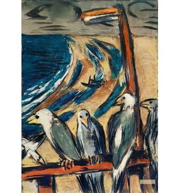 Gulls In The Storm
