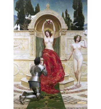 In The Venusburg, Tannhauser, 1901