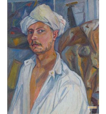Self Portrait with a Turban