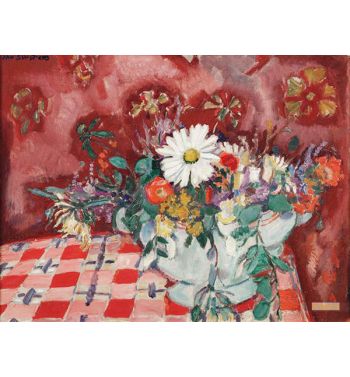 A Colourful Bouquet With Daisies