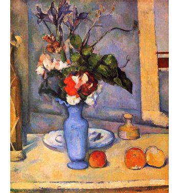 Still Life With A Blue Vase