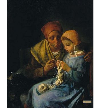 The Knitting Lesson