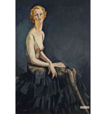 Portrait Of Mademoiselle Erna Carise