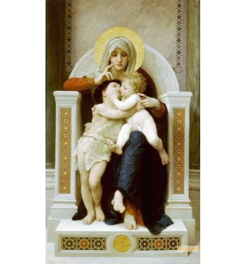 The Virgin, Jesus And Saint John Baptist