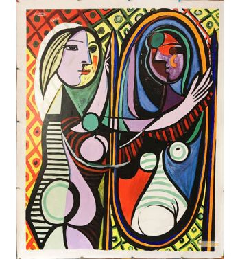 Girl Before A Mirror 1932