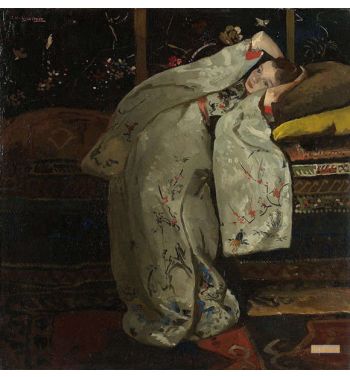Girl In A White Kimono