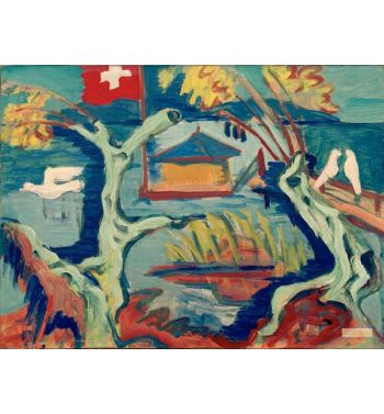 Fisherman's Hut On Lake Constance