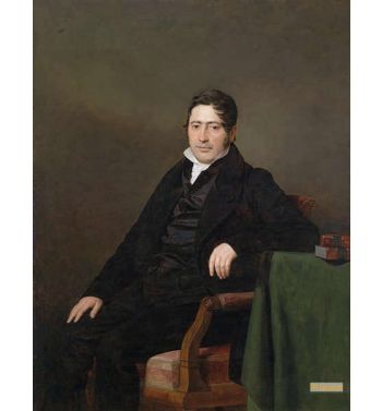 Portrait Of The University Professor Med Sigmund Caspar Fisch