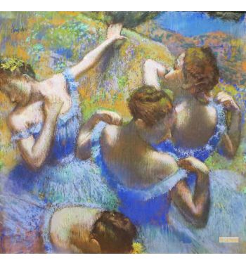 Dancers In Blue
