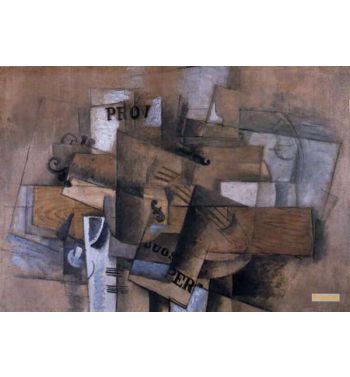 Violin On A Table 1913
