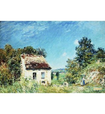 The Abandoned House; La Maison Abandonee 1887