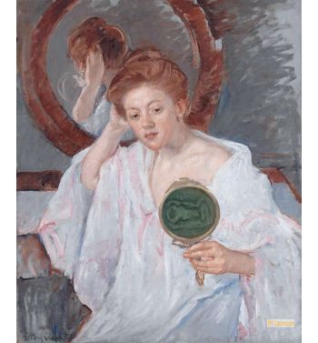Denise At Her Dressing Table C1908 9