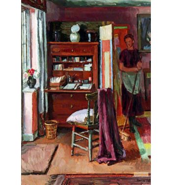Interior With A Housemaid