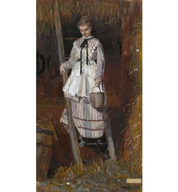 Hunting For Eggs 1874