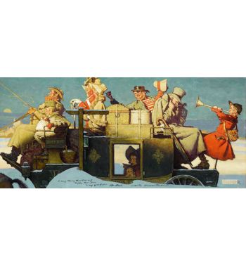 Study for the Christmas Coach