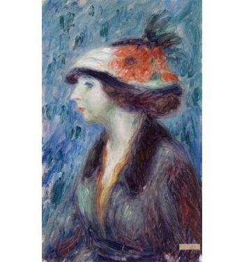 Girl With Flowered Hat