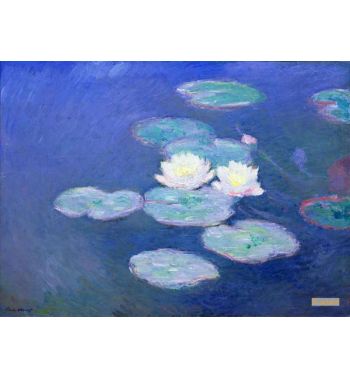 Water Lilies Evening Effect 1897-99