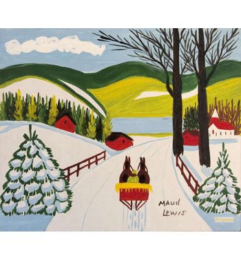 Sleigh Ride To Lake