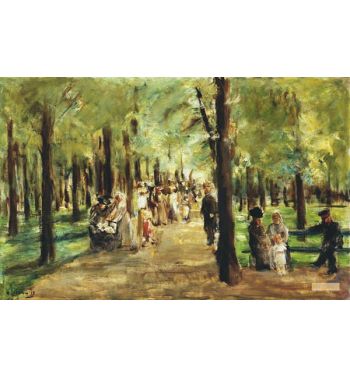 Walkers In The Tiergarten; Walkers In The Tiergarten 1918