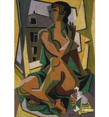 Woman On The Bottle Sitting At The Window, 1950