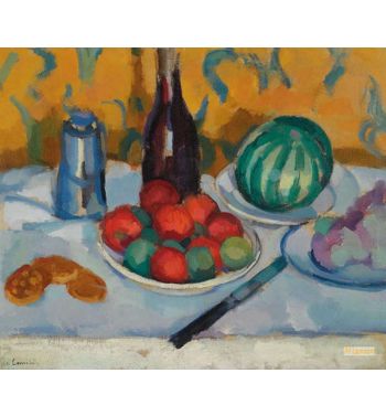 Still Life With Melon And Three Cakes, 1910