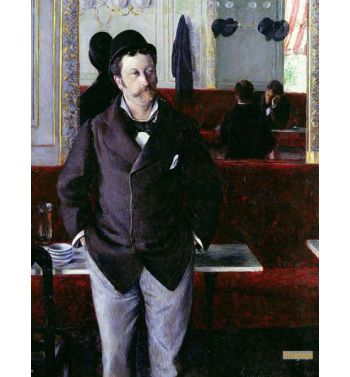 At The Cafe Rouen 1880