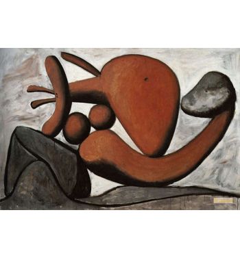 Woman Throwing A Stone 1931