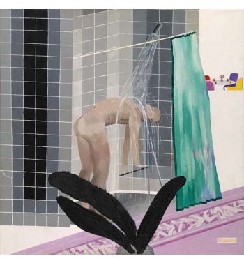 Man In Shower In Beverly Hills
