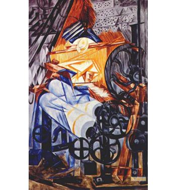 The Weaver Loom Woman 1913