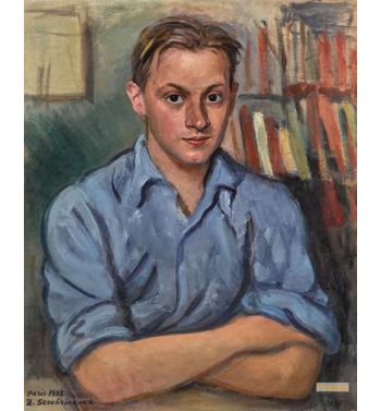Portrait Of The Artist's Son, Alexandre Serebriakoff