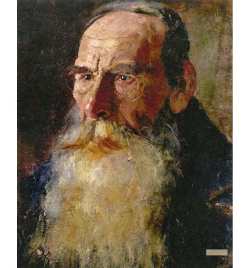 Man S Head With Beard, 1882 83