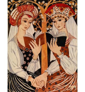 Two Russian Maidens, 1920