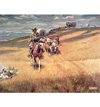 When Wagon Trails Were Dim