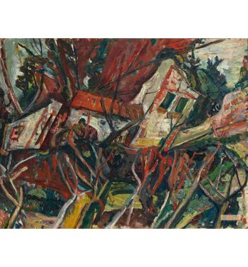 Landscape With Red Roofs, 1919