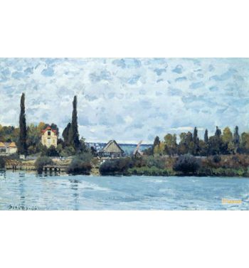 The Seine At Bougival 1873