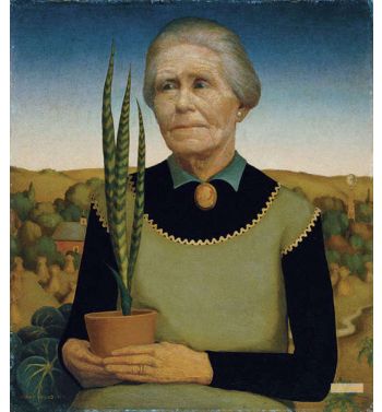 Woman With Plants