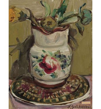 Still Life With Jug And Flowers