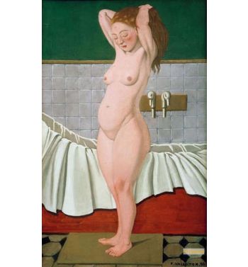 Woman Bathing Her Hair