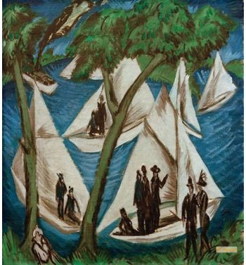 Sailboats At Grünau
