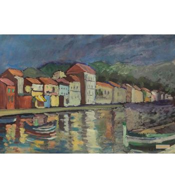 Wharf Of Cassis Port