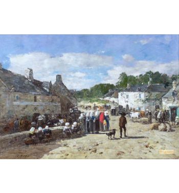 La Fete c1865