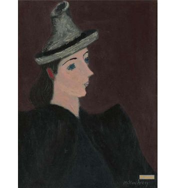 Woman In A Grey Hat