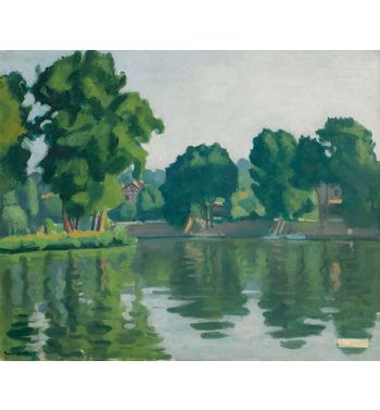 The Seine At Poissy