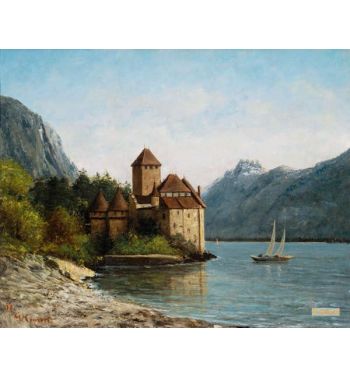 The Castle Of Chillon Evening c1872
