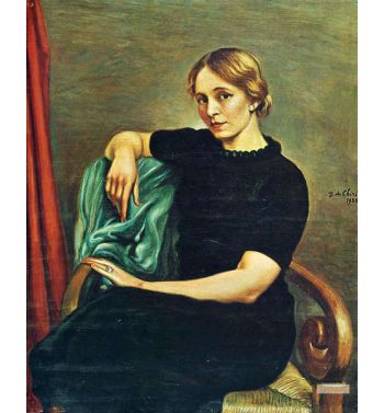Portrait of Isa with Black Dress